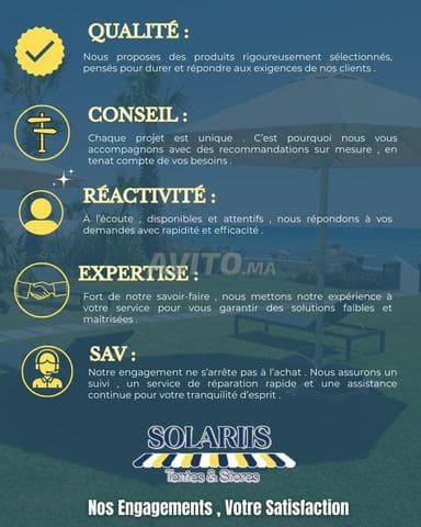 SOLARIIS Tentes et Stores - Work sample 5