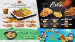 Menu board - Work sample 3
