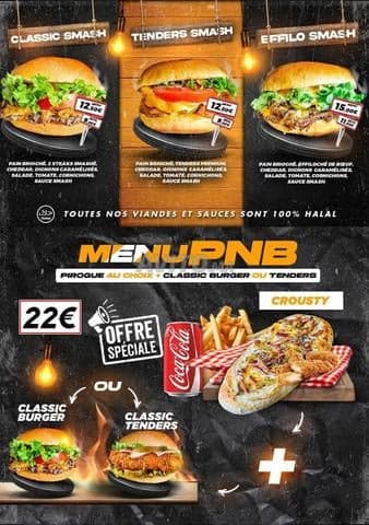 Menu board - Work sample 8